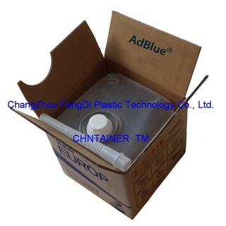 Cubitainers 10L usados ​​na embalagem da solução AdBlue